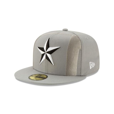 Sapca New Era Texas Rangers MLB Logo Elements Tonal 59FIFTY Fitted - Gri